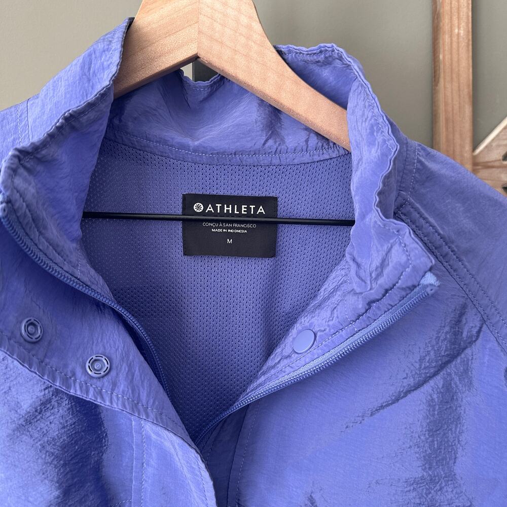 Athleta Arrival Rain Jacket Medium - image 4